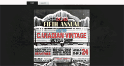 Desktop Screenshot of canadianvintagebicycleshow.com