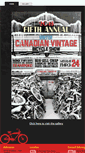 Mobile Screenshot of canadianvintagebicycleshow.com